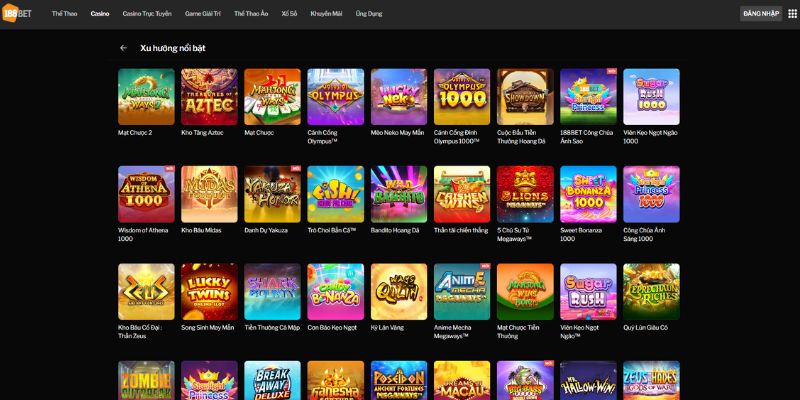 Điểm qua những sản phẩm game slot đặc sắc nhất